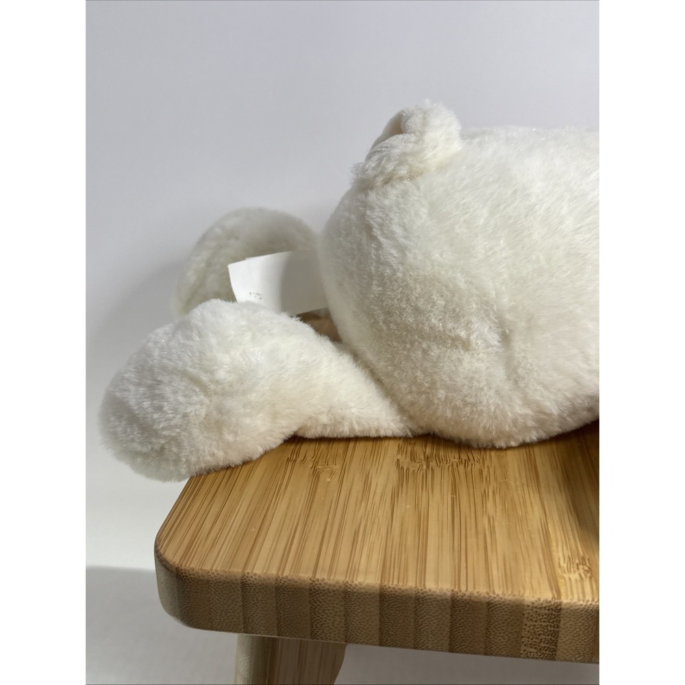 Kelly Toy Baby Lamb Rattle Cream With Embroidered Eyes‎ Plush Stuffed Animal 12" - Picture 9 of 10